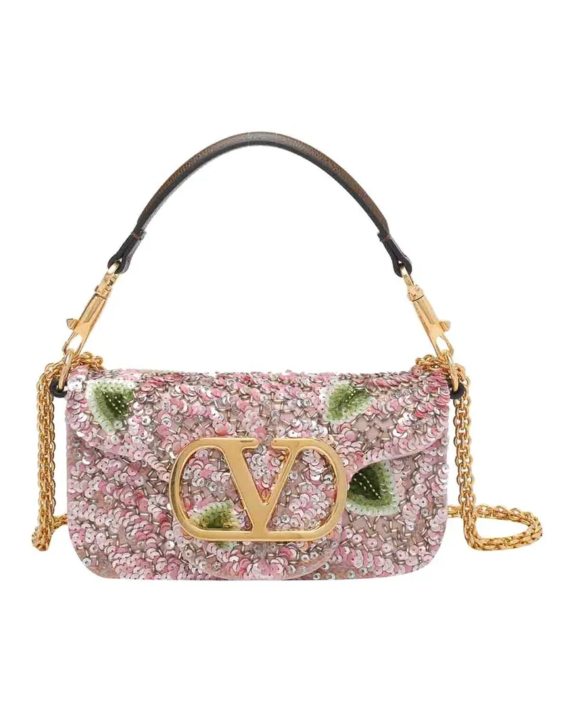 Valentino Garavani Schultertasche - Nude Nude