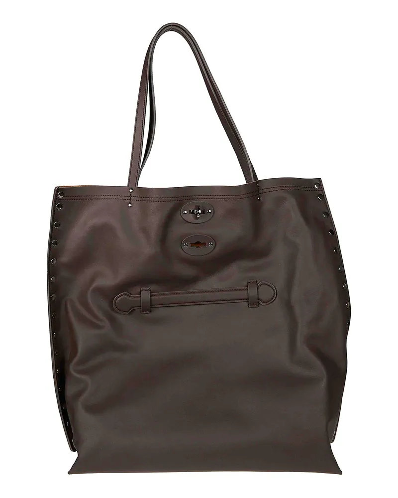 Zanellato Bauchtasche - Braun Braun