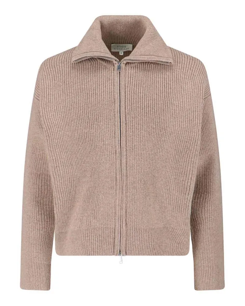 Studio Nicholson Rundhalspullover - Beige Beige