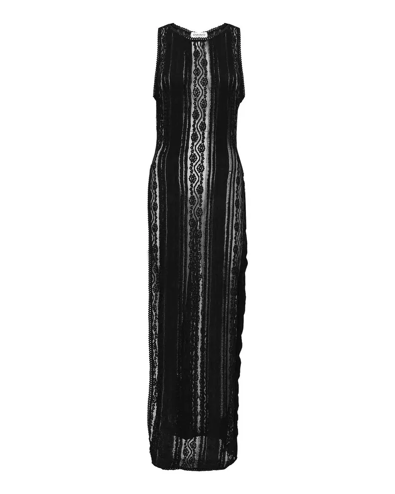 Charo Ruiz Maxikleid - Schwarz Schwarz