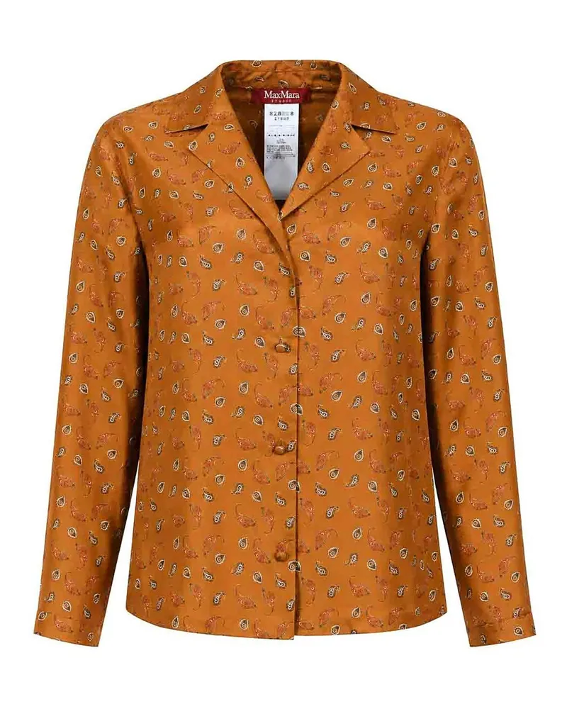 Max Mara Hemd - Camel Camel