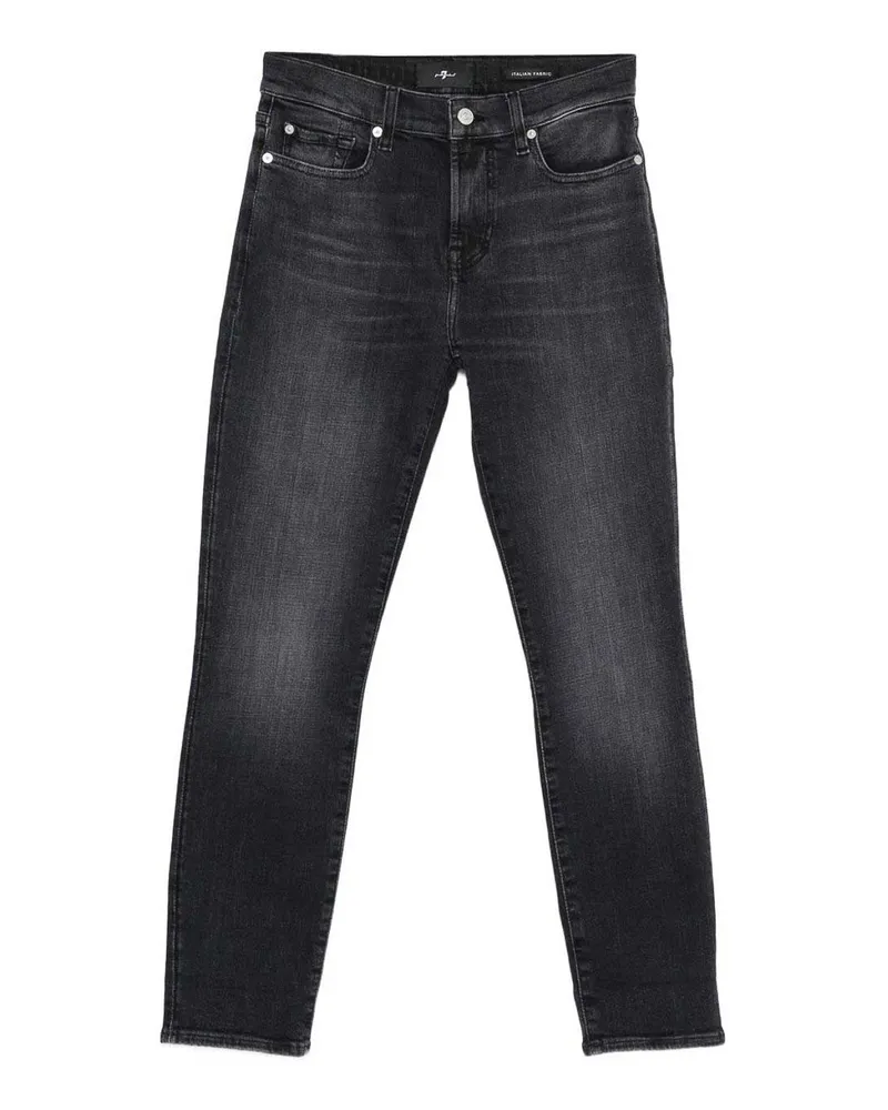 Seven7 Straight Leg Jeans - Schwarz Schwarz