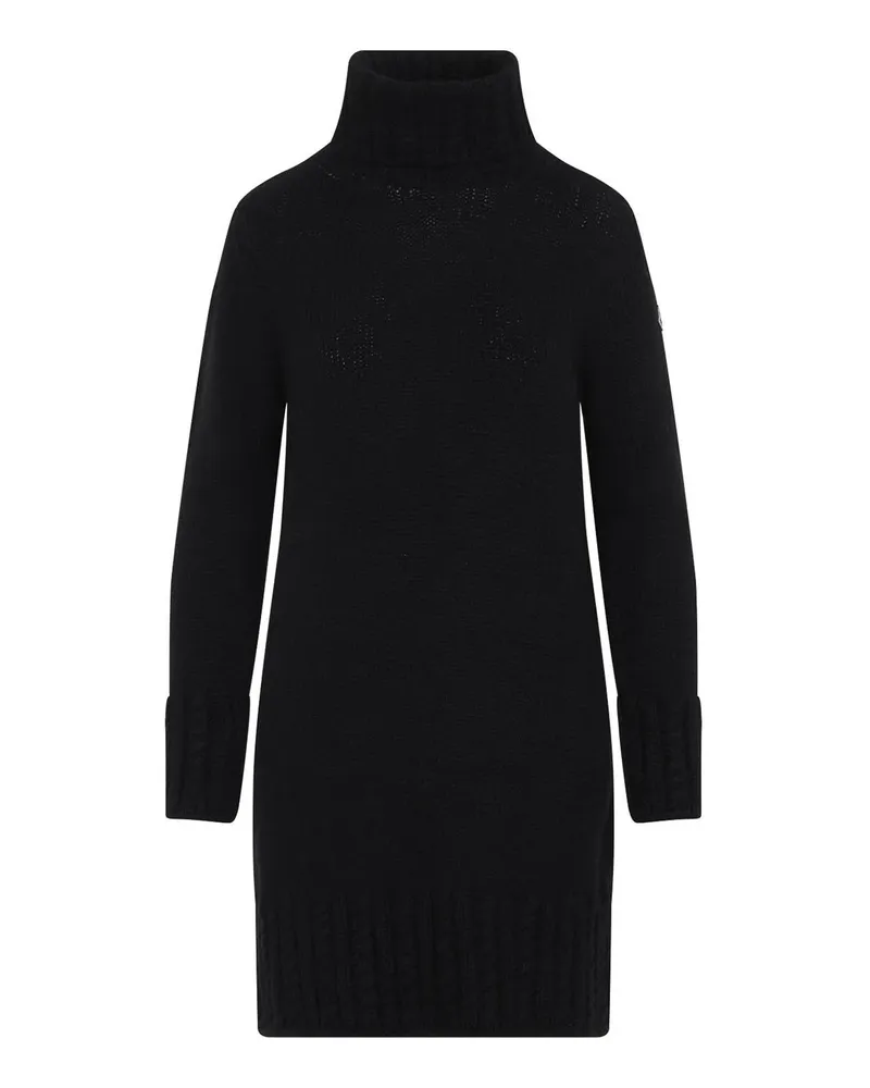 Moncler Knielanges Kleid - Schwarz Schwarz