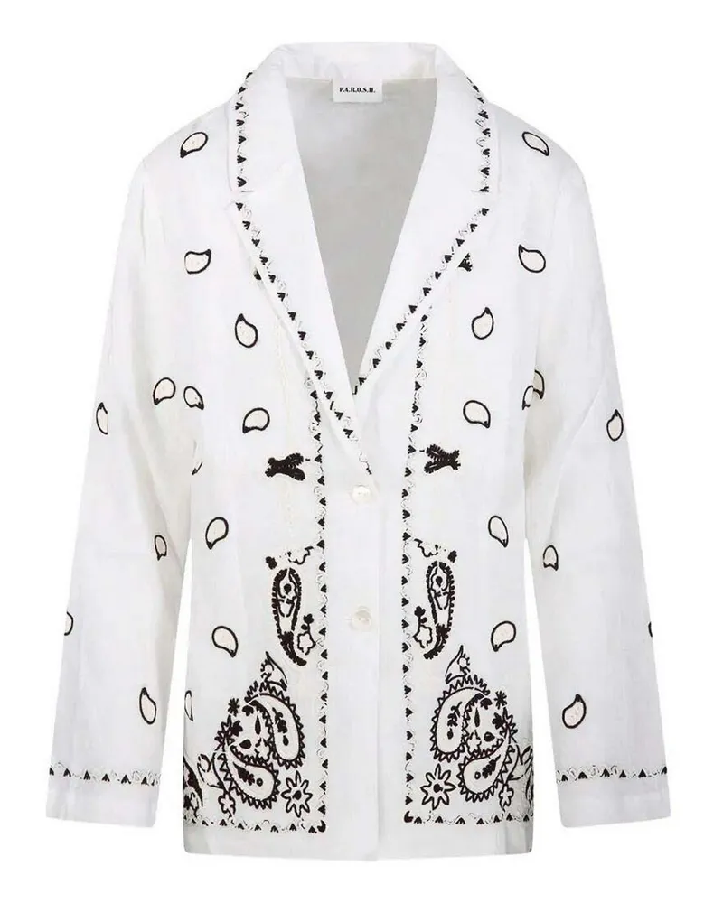 P.A.R.O.S.H. P. A.R. O.S. H. Blazer - Weiß Weiß