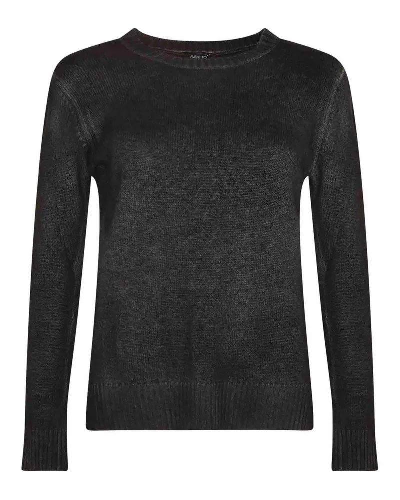 Avant Toi Rundhalspullover - Blau Blau