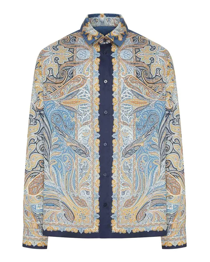 Etro Hemd - Blau Blau