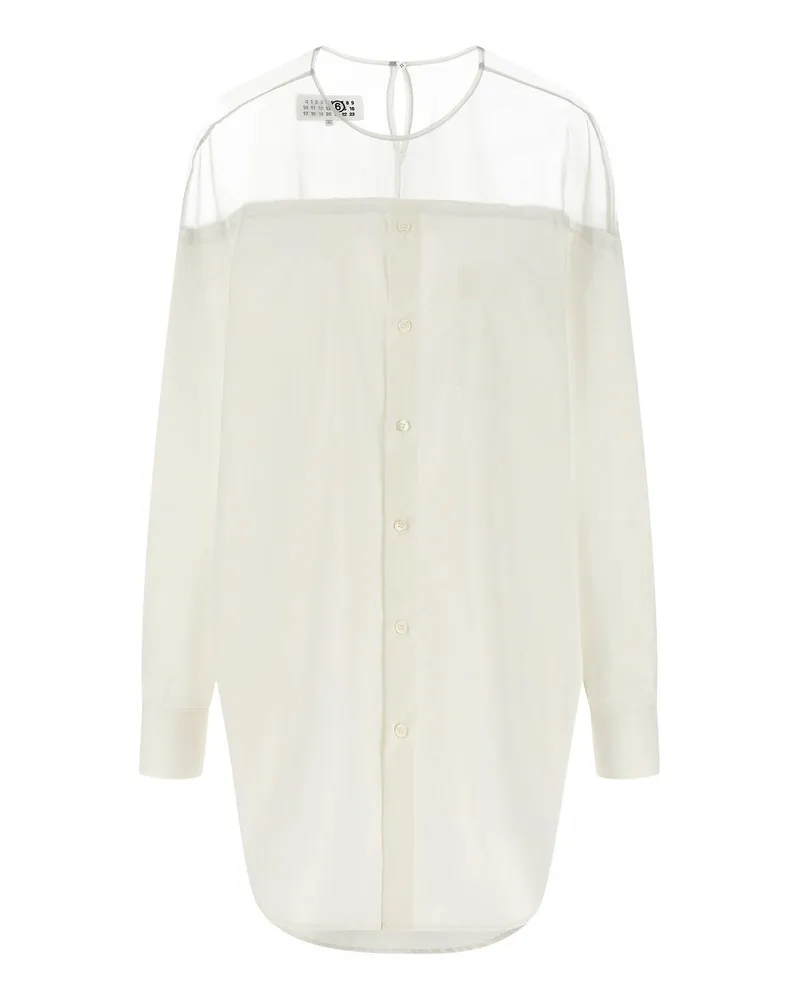 Maison Margiela Hemd - Weiß Weiß