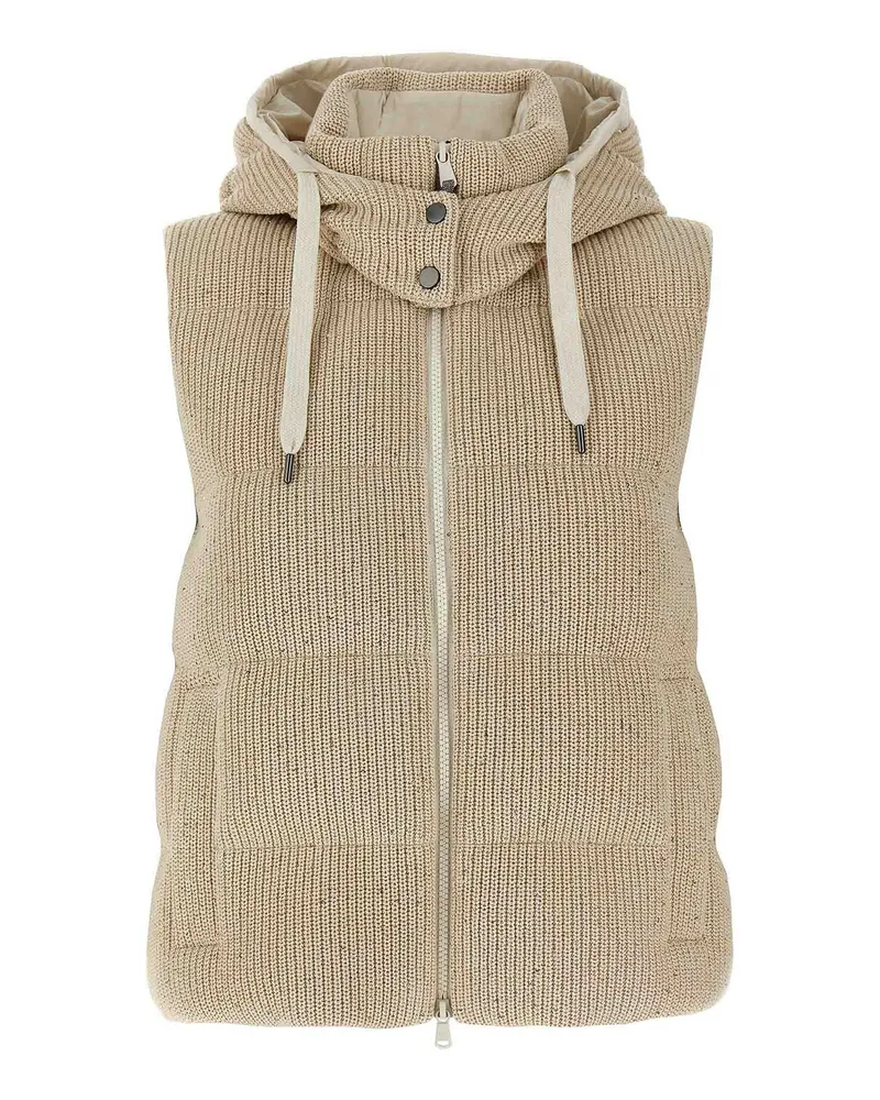 Brunello Cucinelli Weste - Beige Beige