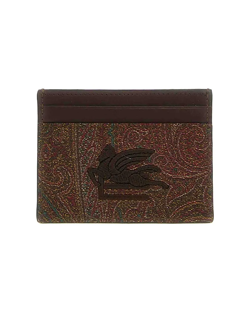 Etro Portemonnaie - Braun Braun
