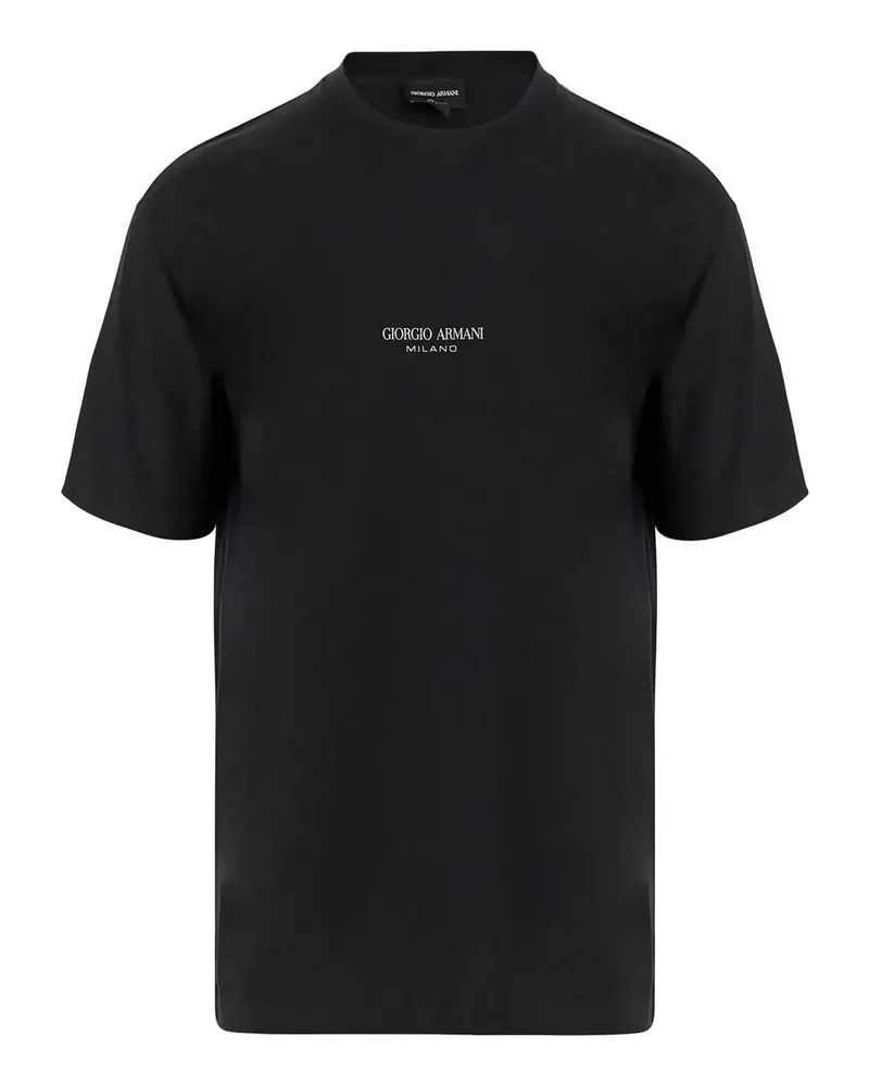 Giorgio Armani T-Shirt - Schwarz Schwarz