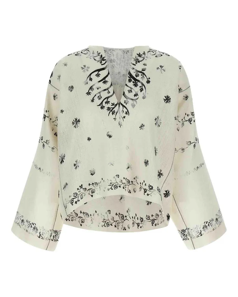 Alberta Ferretti Hemd - Weiß Weiß