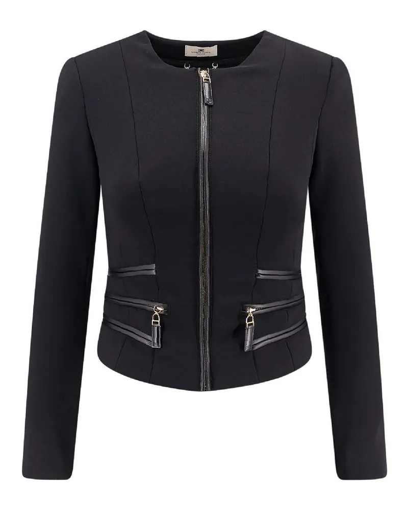 Elisabetta Franchi Blazer - Schwarz Schwarz