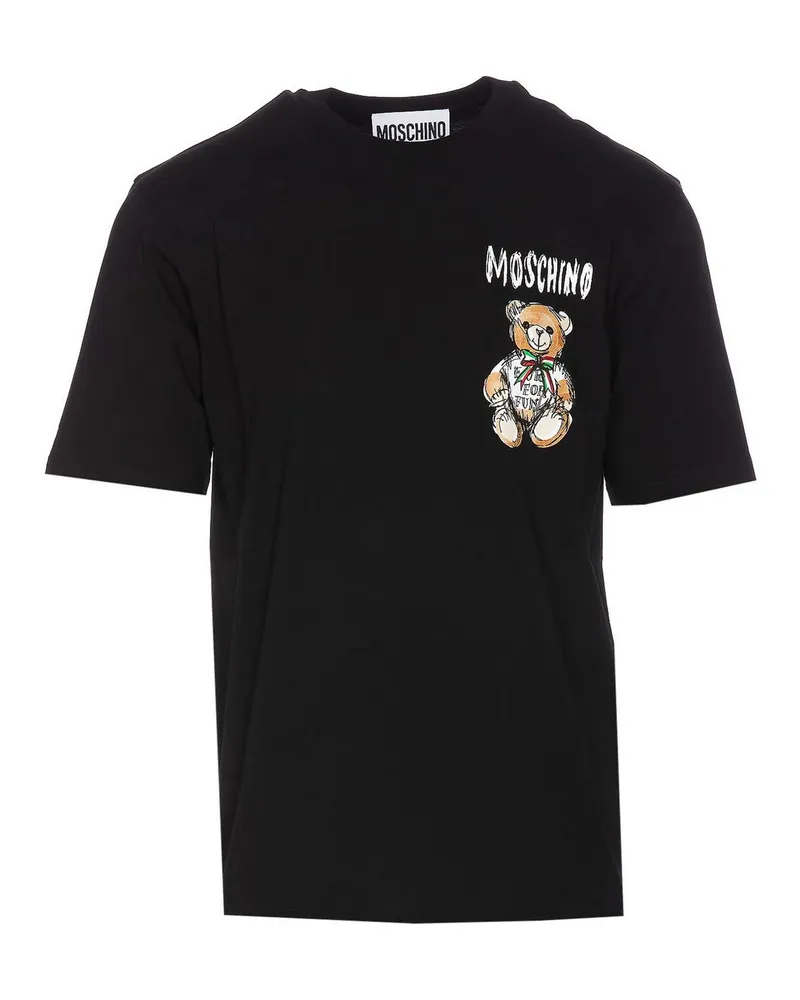 Moschino T-Shirt - Schwarz Schwarz