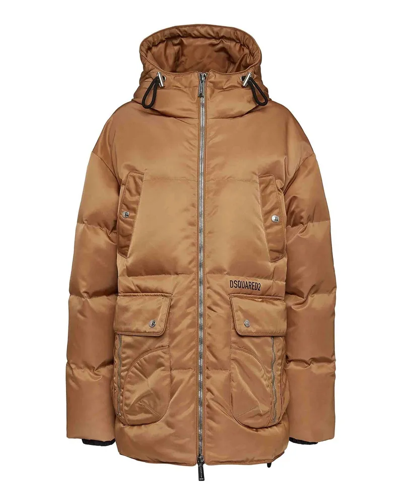 Dsquared2 Kurzer Mantel - Camel Camel