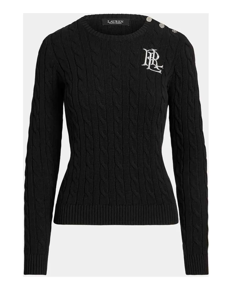Ralph Lauren Rundhalspullover - Schwarz Schwarz