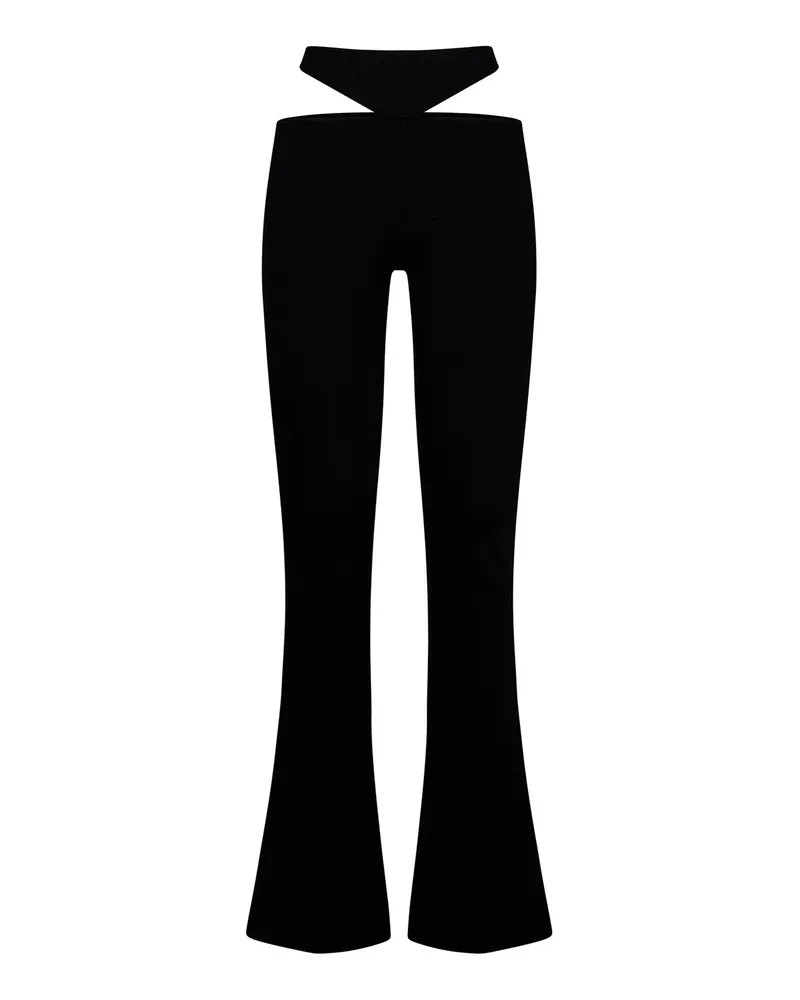 ATTICO Schlagjeans - Schwarz Schwarz