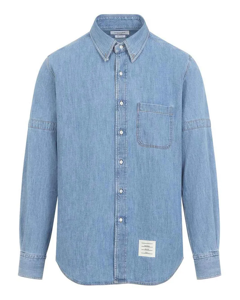 Thom Browne Hemd - Hellblau Hellblau