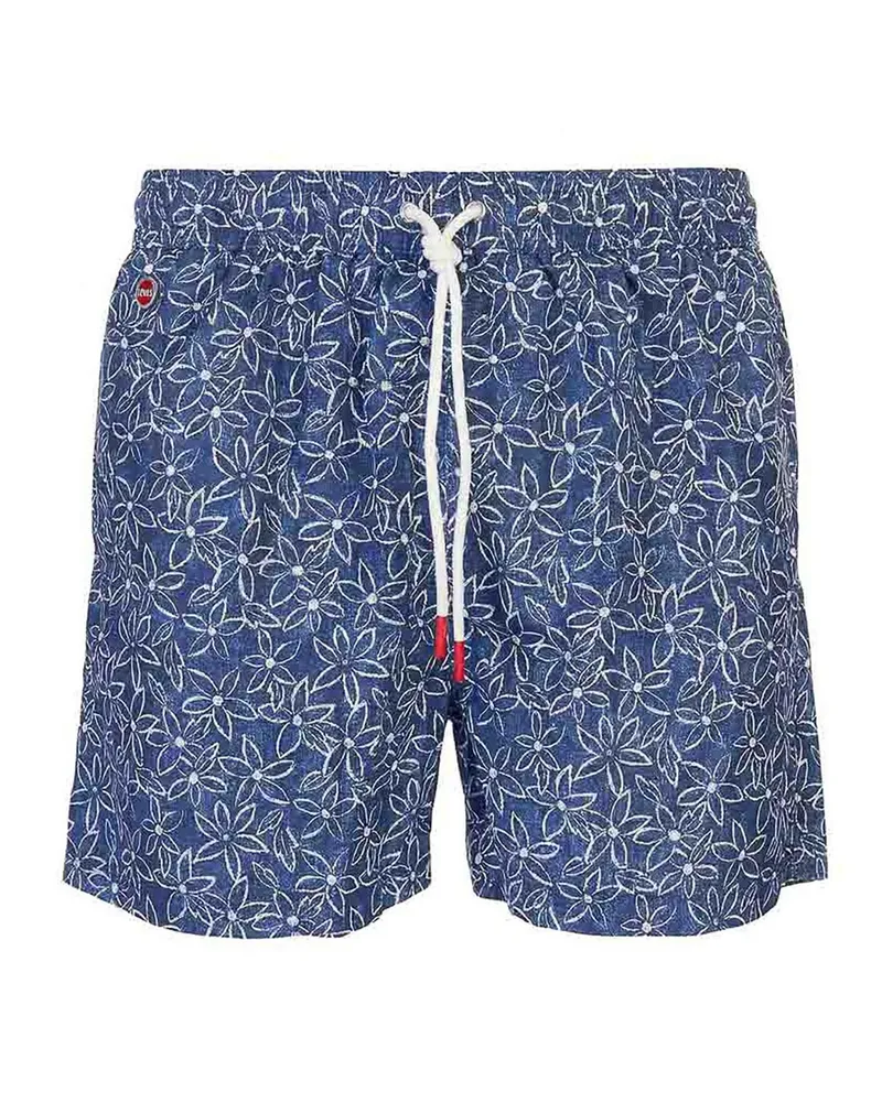 Kiton Badehose - Blau Blau