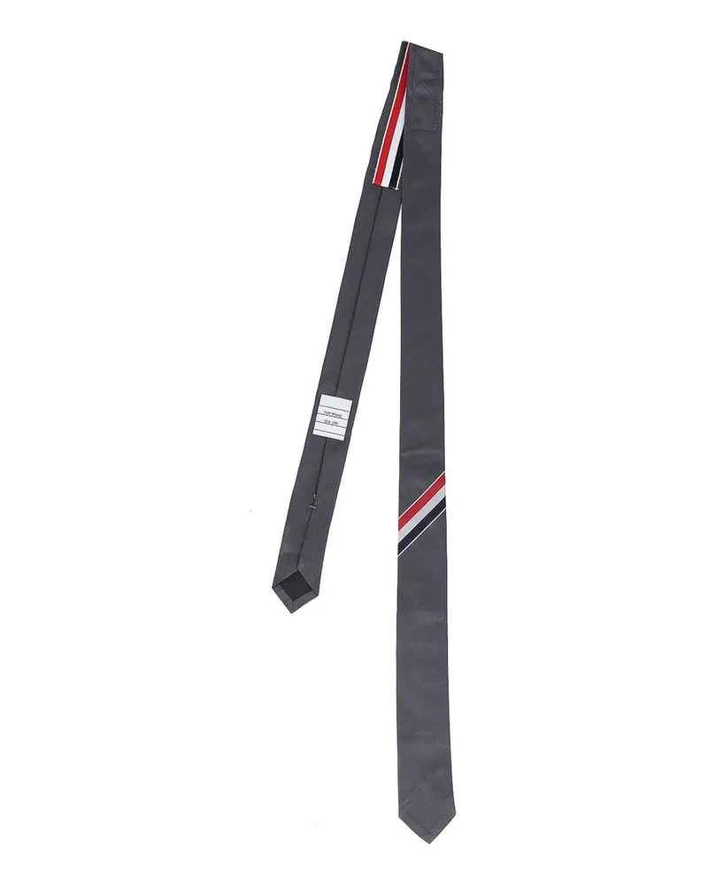 Thom Browne Krawatte - Grau Grau