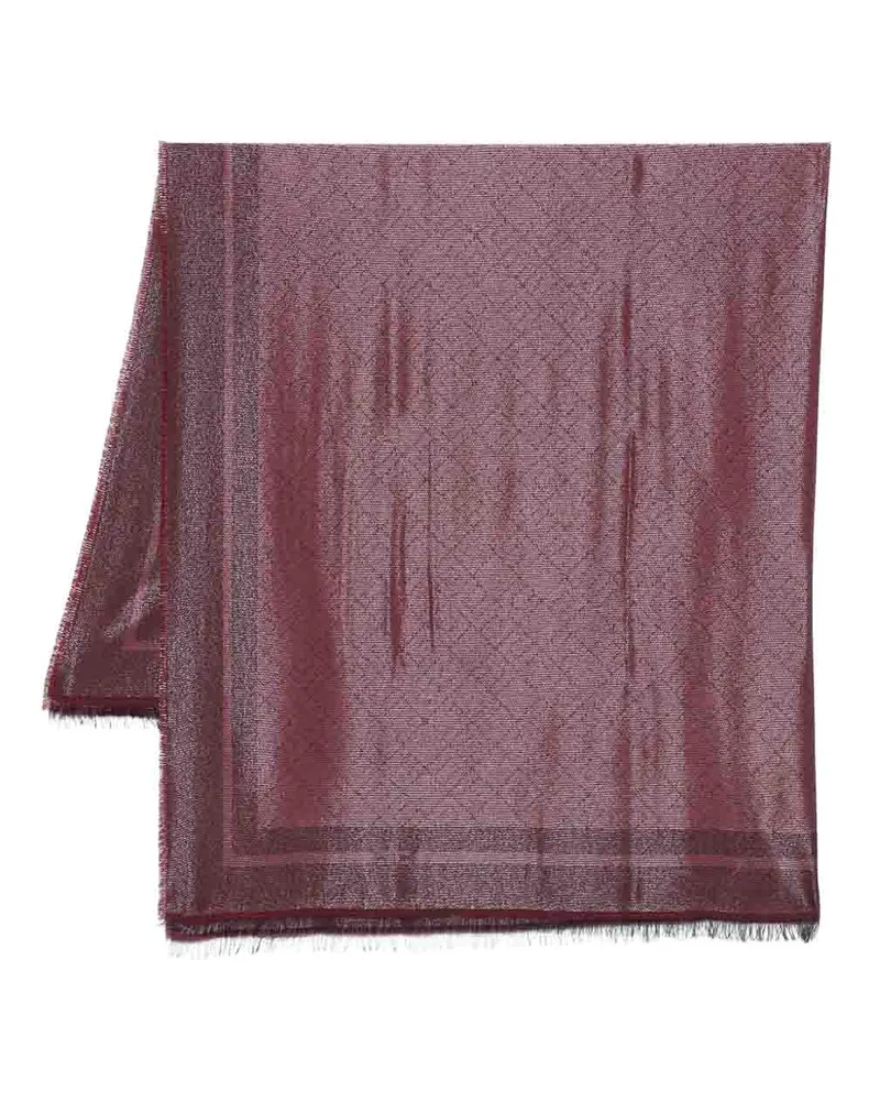 Elisabetta Franchi Schal - Dunkelrot Dunkelrot