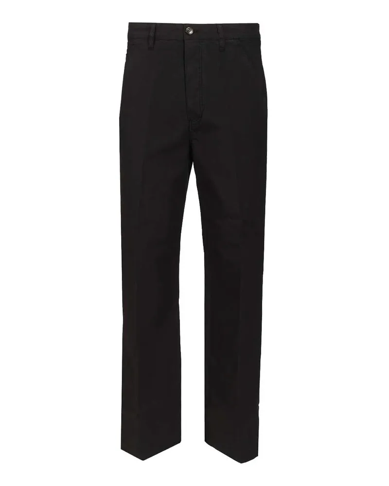 Dries van Noten Casual Hose - Schwarz Schwarz