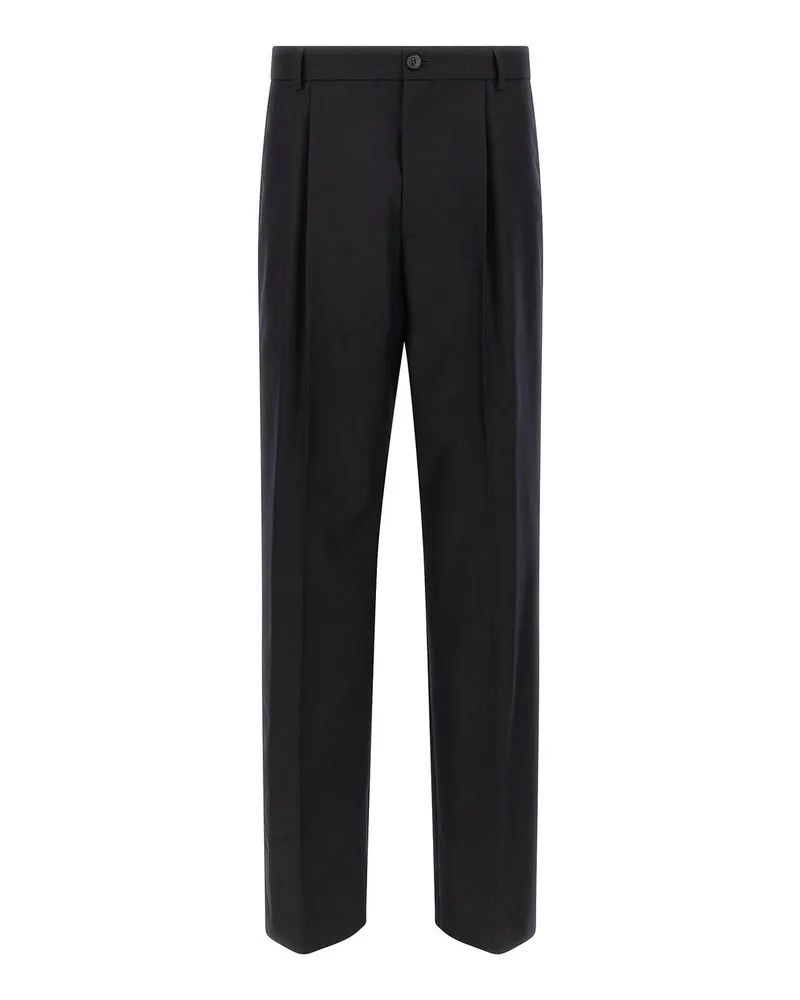 Dries van Noten Casual Hose - Blau Blau