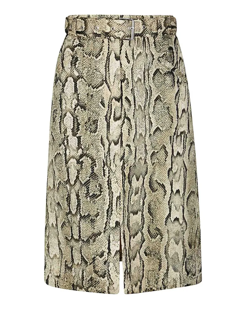 Dries van Noten Midirock - Beige Beige