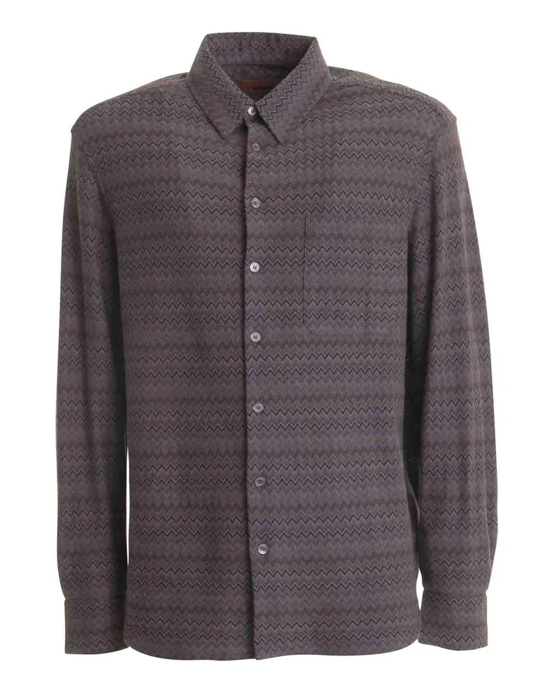 Missoni Hemd - Grau Grau