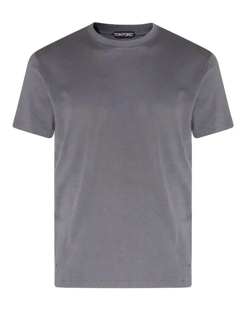 Tom Ford Rundhalspullover - Blau Blau