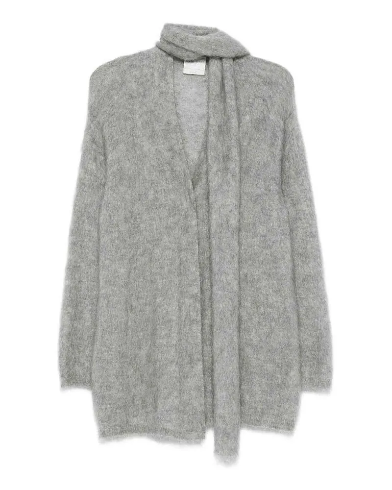 forte_forte Cardigan - Grau Grau