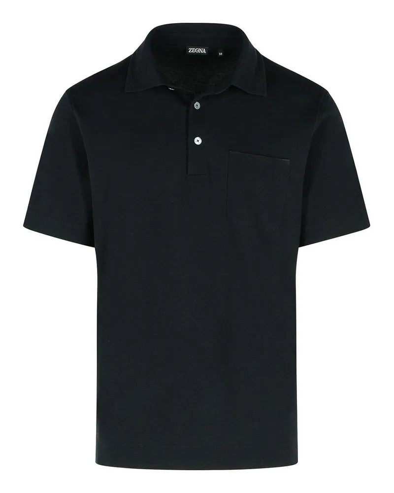 Ermenegildo Zegna Poloshirt - Schwarz Schwarz