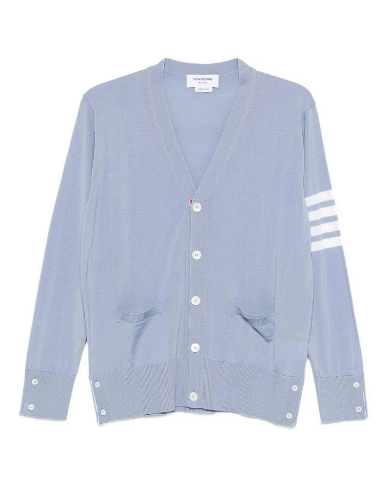 Thom Browne Cardigan - Blau Blau