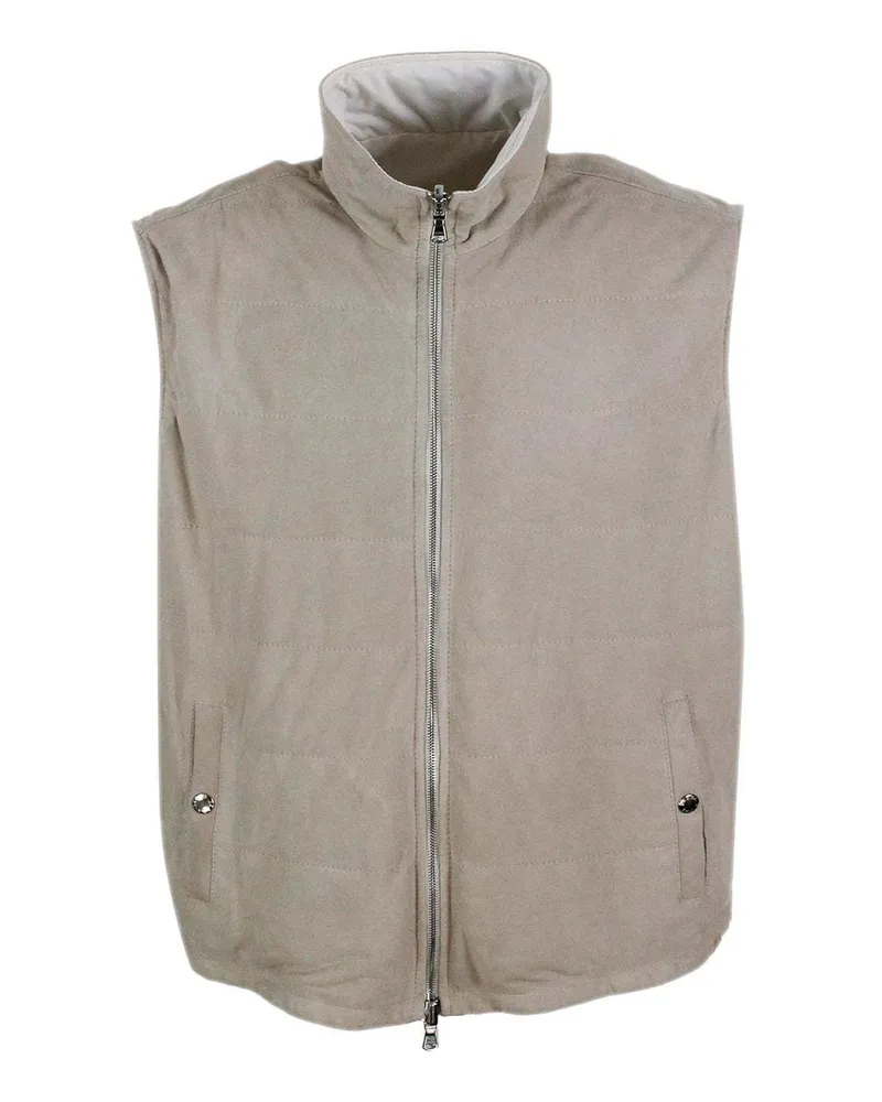 BARBA Weste - Beige Beige