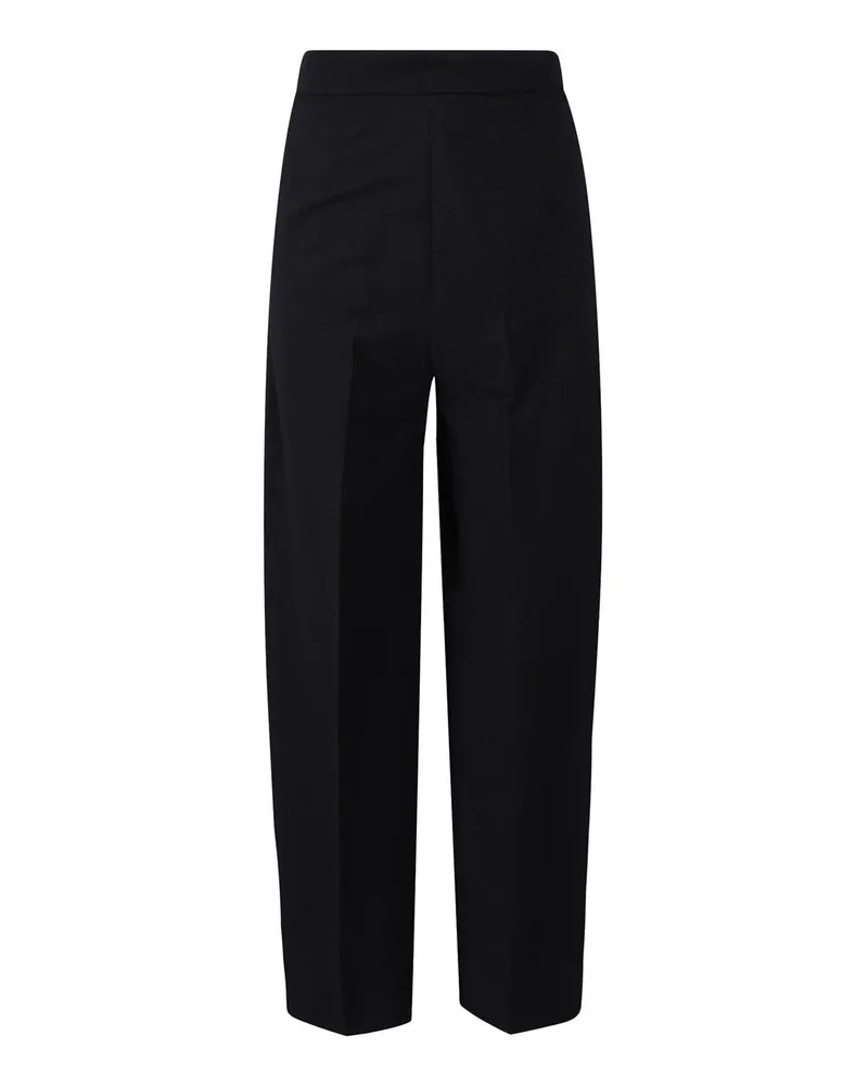 Max Mara Formale Hose - Blau Blau