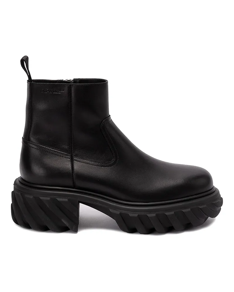 OFF-WHITE Stiefeletten - Schwarz Schwarz