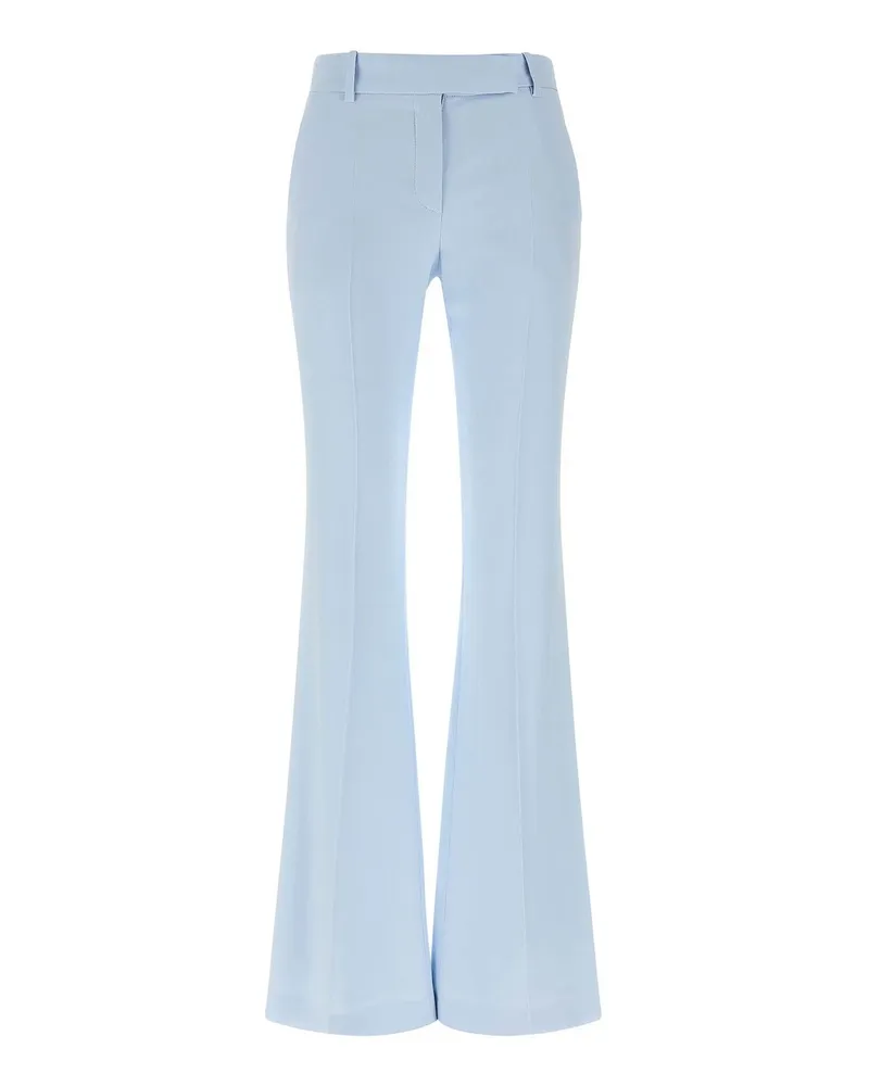 Alexander McQueen Schlagjeans - Hellblau Hellblau