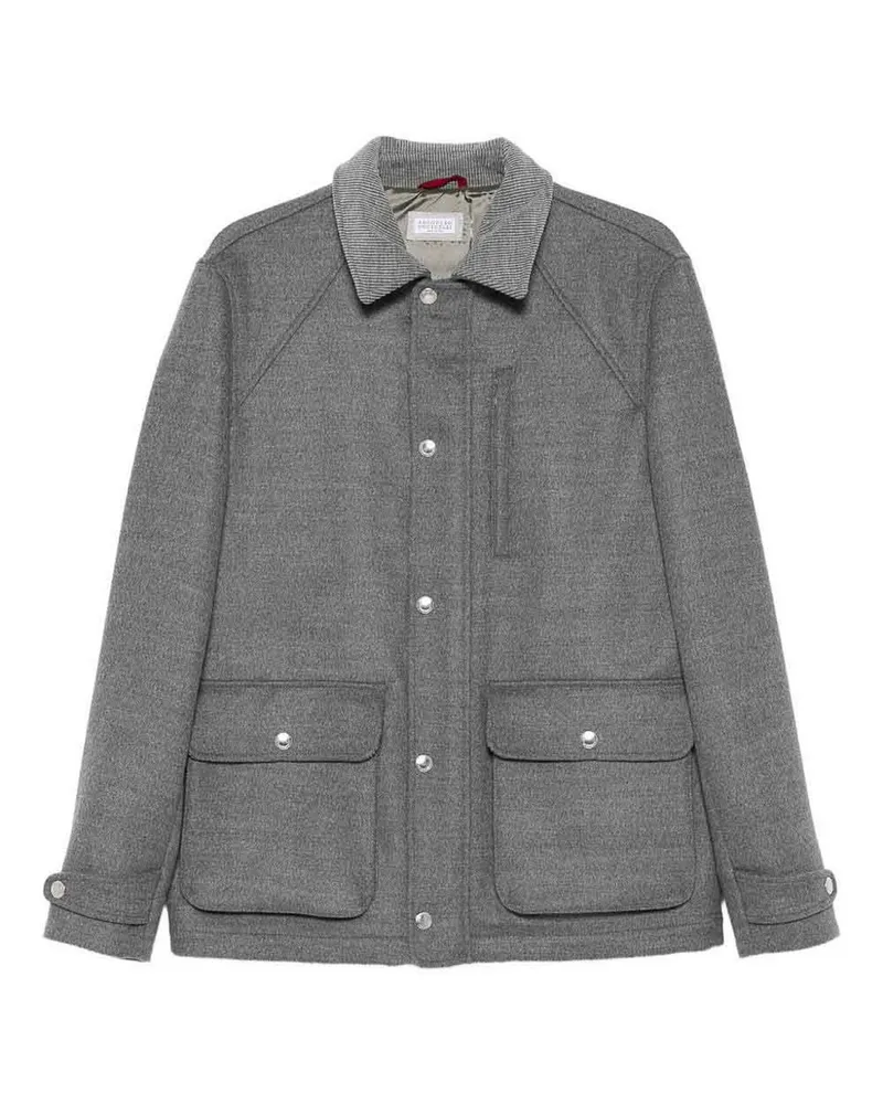 Brunello Cucinelli Casualjacke - Grau Grau