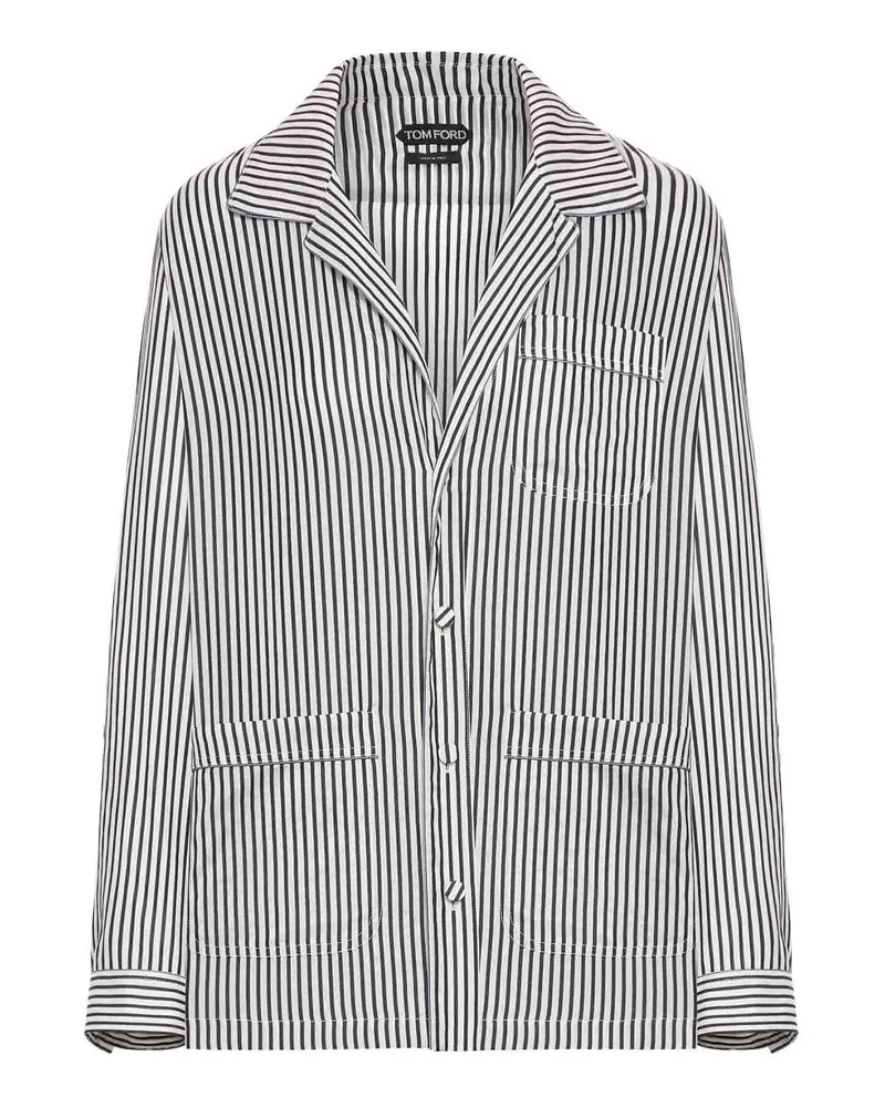 Tom Ford Hemd - Weiß Weiß