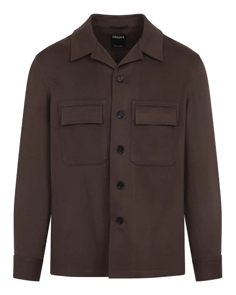 Ermenegildo Zegna Hemd - Braun Braun