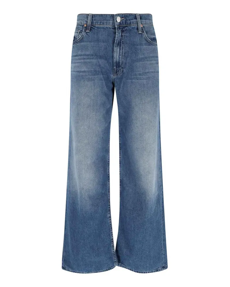 Mother Straight Leg Jeans - Blau Blau