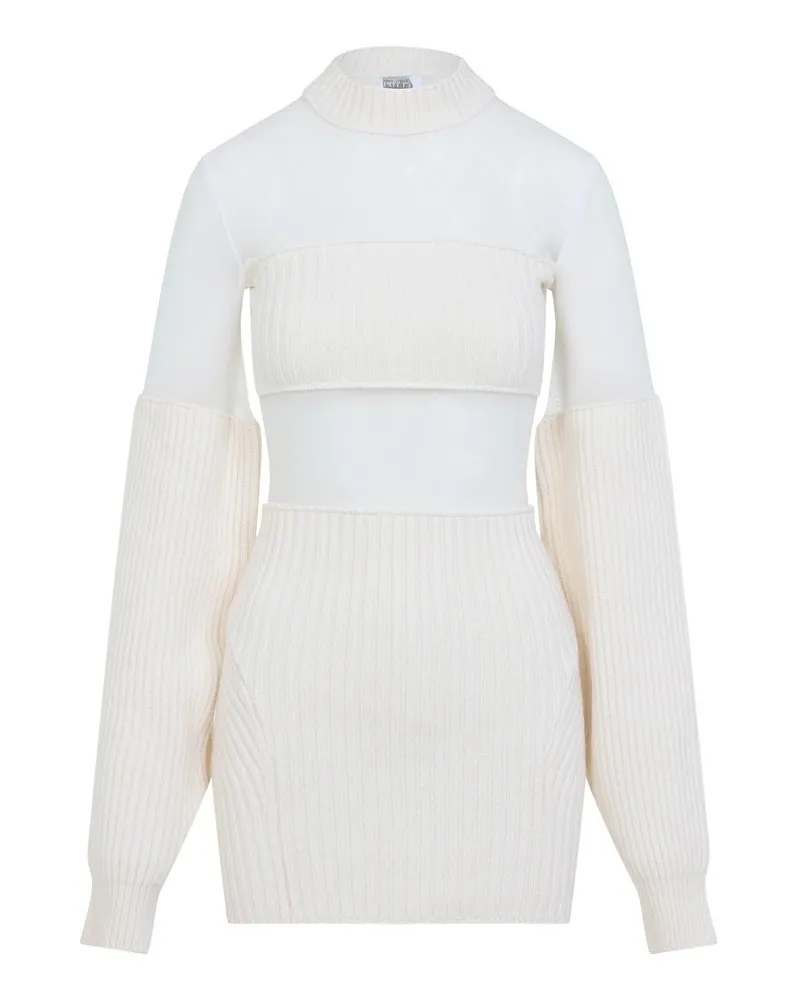 Jean Paul Gaultier Kurzes Kleid - Hellbeige Hellbeige