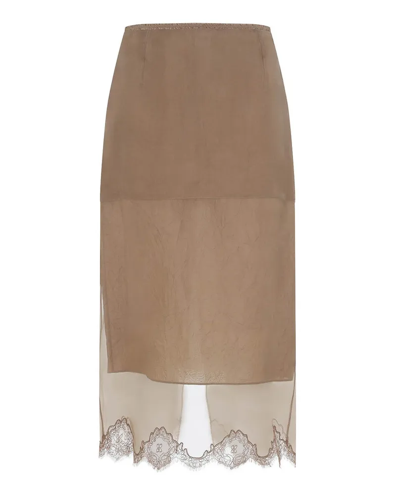 Carven Langer Rock - Camel Camel