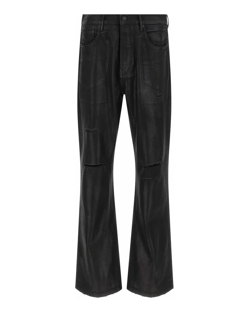 PURPLE BRAND Schlagjeans - Schwarz Schwarz