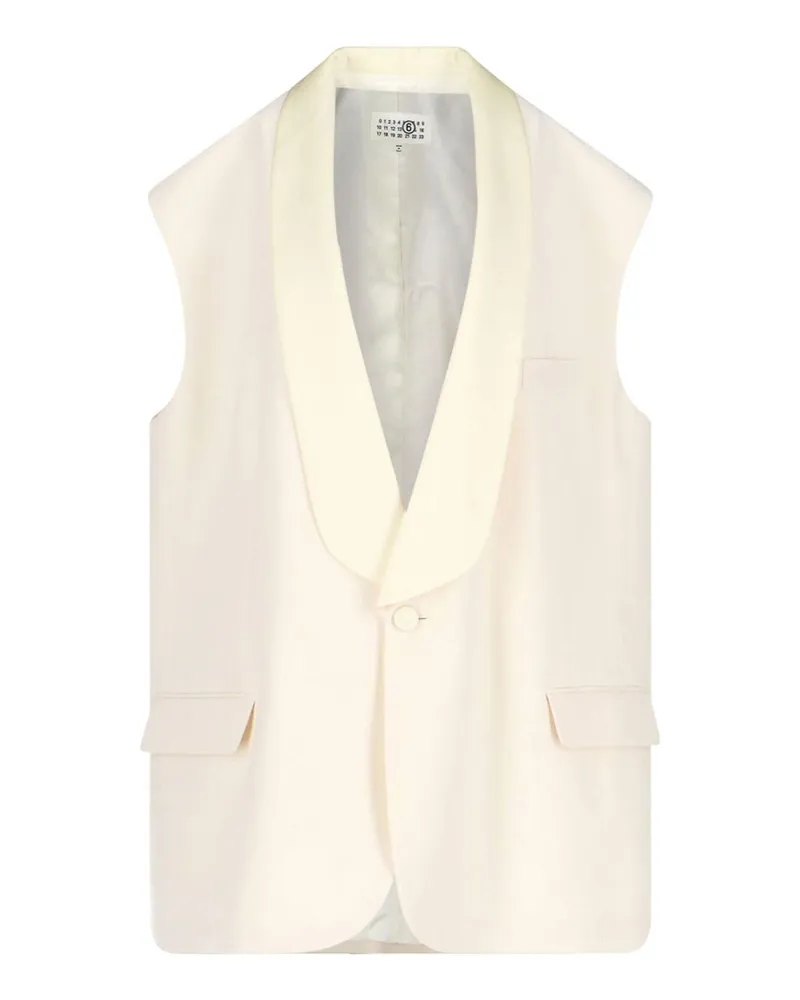 Maison Margiela Blazer - Weiß Weiß