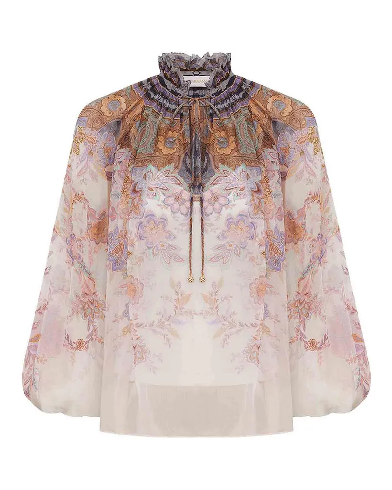 Zimmermann Bluse - Nude Nude