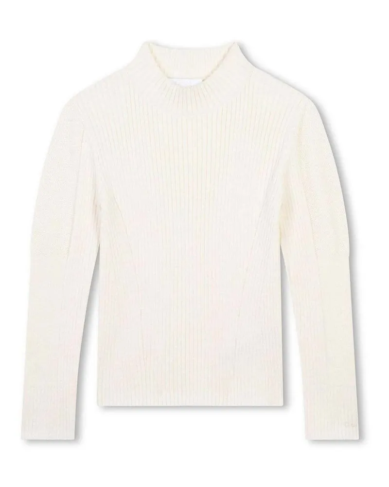 Chloé Rollkragenpullover - Creme Creme