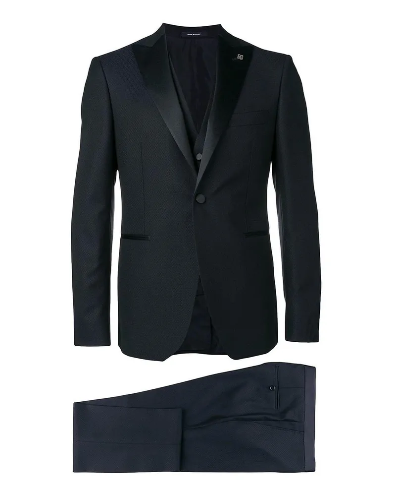 Tagliatore Eleganter Anzug - Blau Blau