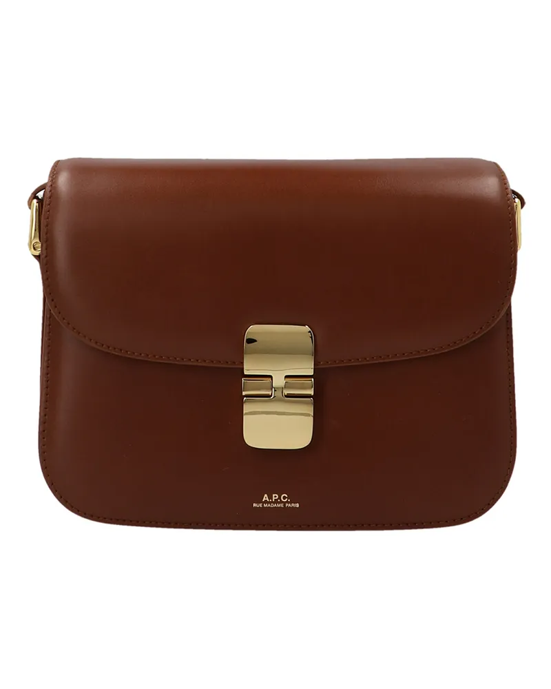 A.P.C. A. P.C. Umhängetasche - Braun Braun