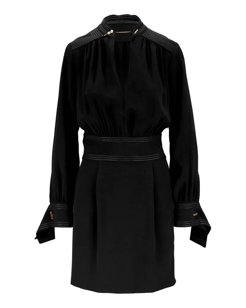 Elisabetta Franchi Kurzes Kleid - Schwarz Schwarz