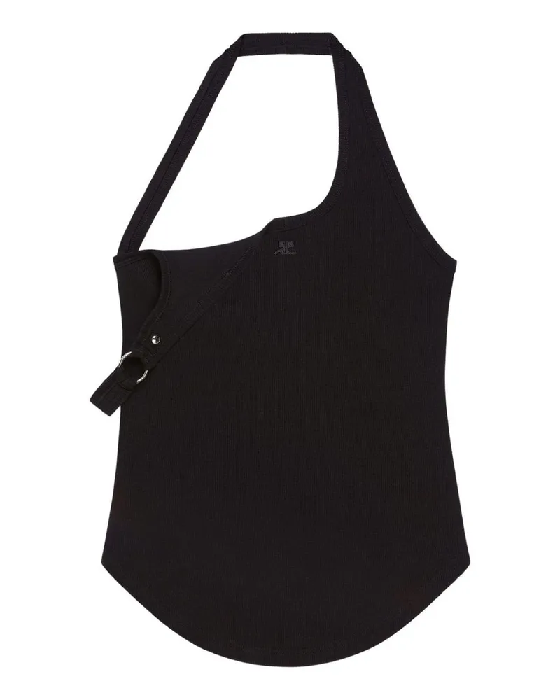 Courrèges Top - Schwarz Schwarz